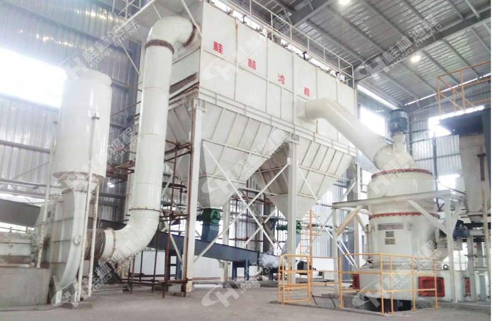 安徽省銅陵市新安裝的HC1500銅礦粉磨機 200目D97 安徽省銅陵市新安裝的HC1500銅礦粉磨機 200目D97