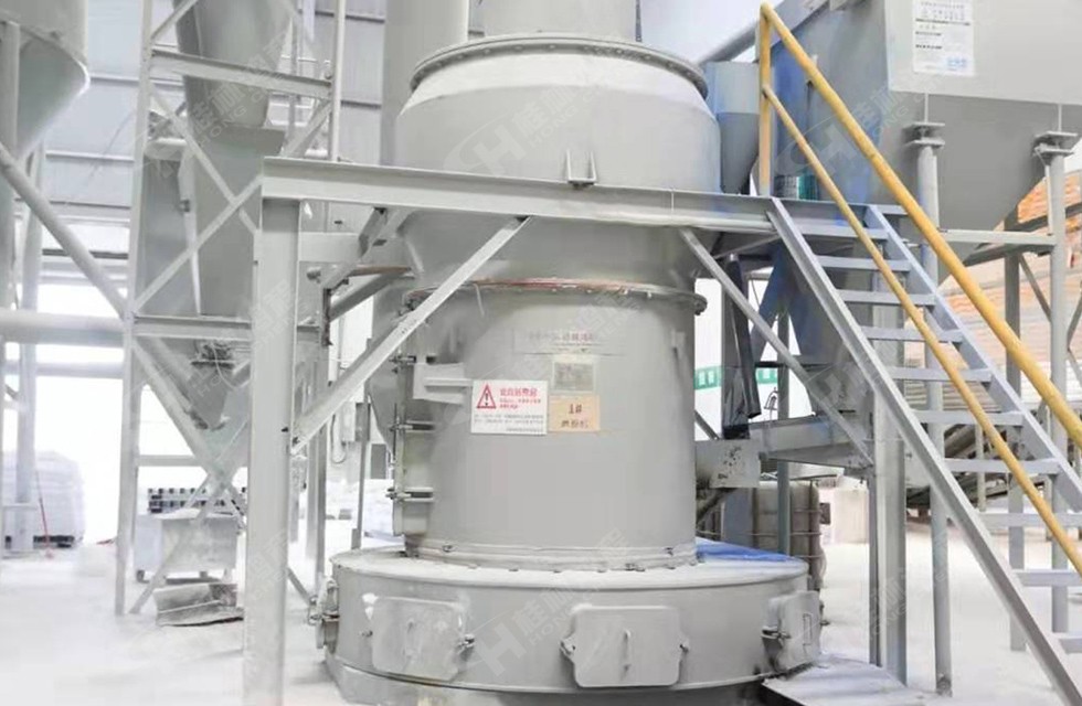 四川某市HC1500擺式磨粉機生產線投產：白云石粉325目，時產6噸