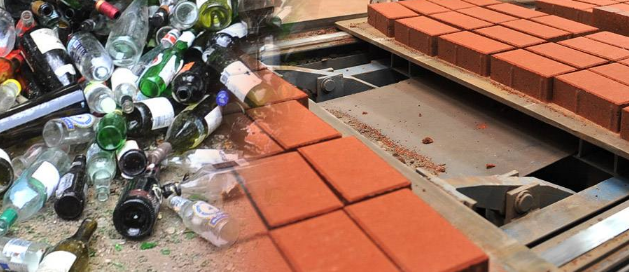 玻璃廢料制磚 玻璃廢料制磚